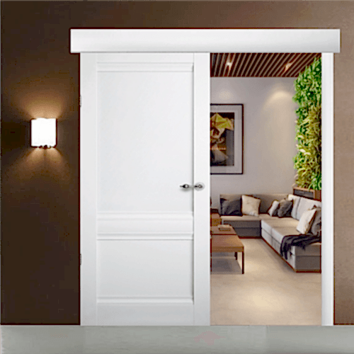 Раздвижная дверь РИМ, винил (глухая)